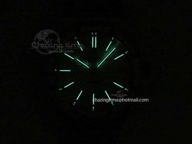 Royal Oak 37mm 15450 RG JF 1:1 Best Edition Diamonds Bezel Silver Dial On RG Bracelet A Resilient 5088