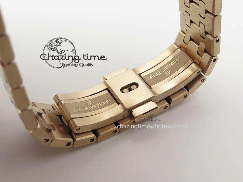 Royal Oak 37mm 15450 RG JF 1:1 Best Edition Gray Dial On RG Bracelet A Supportive 5080