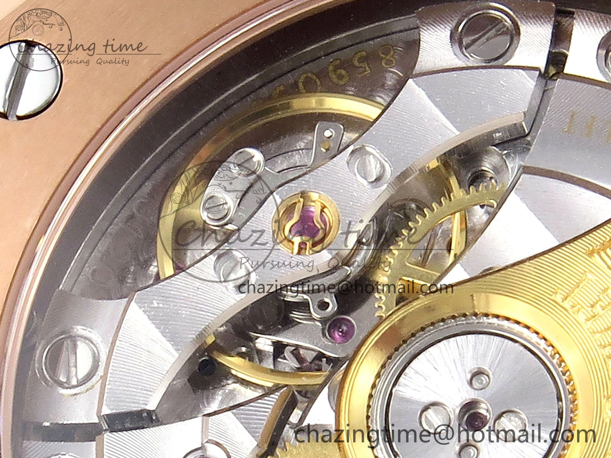 Royal Oak 37mm 15450 RG Rainbow Diamonds Bezel IPF Best Edition RG Dial on RG Bracelet SA3120 Super Clone Sleek 4411