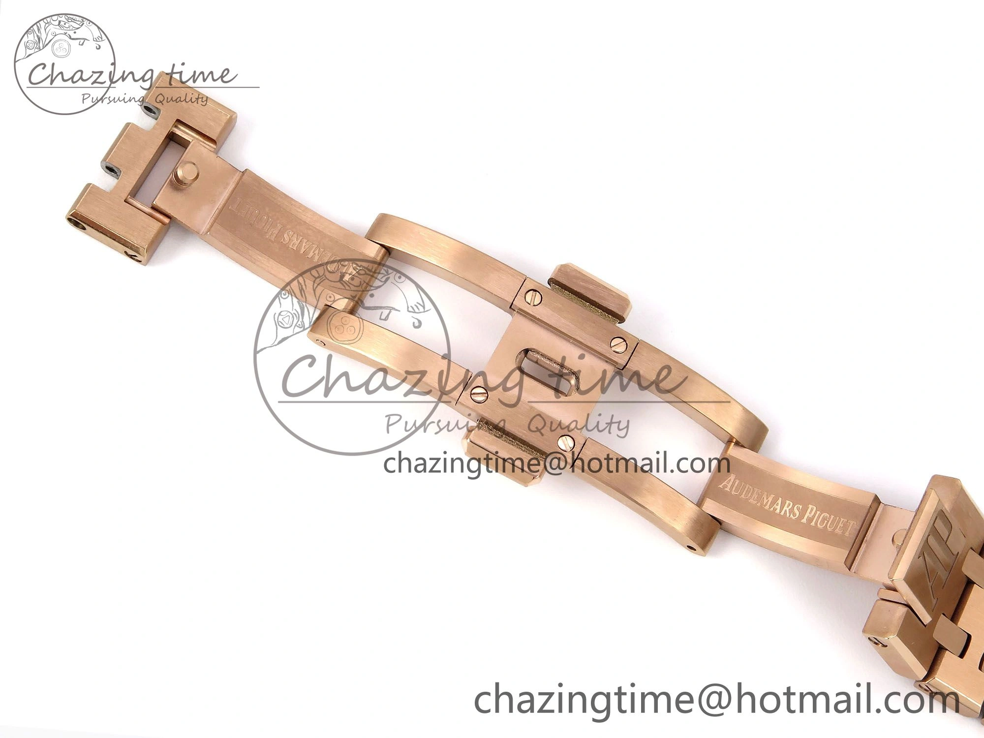 Royal Oak 37mm 15450 RG Rainbow Diamonds Bezel IPF Best Edition RG Dial on RG Bracelet SA3120 Super Clone Sleek 4411