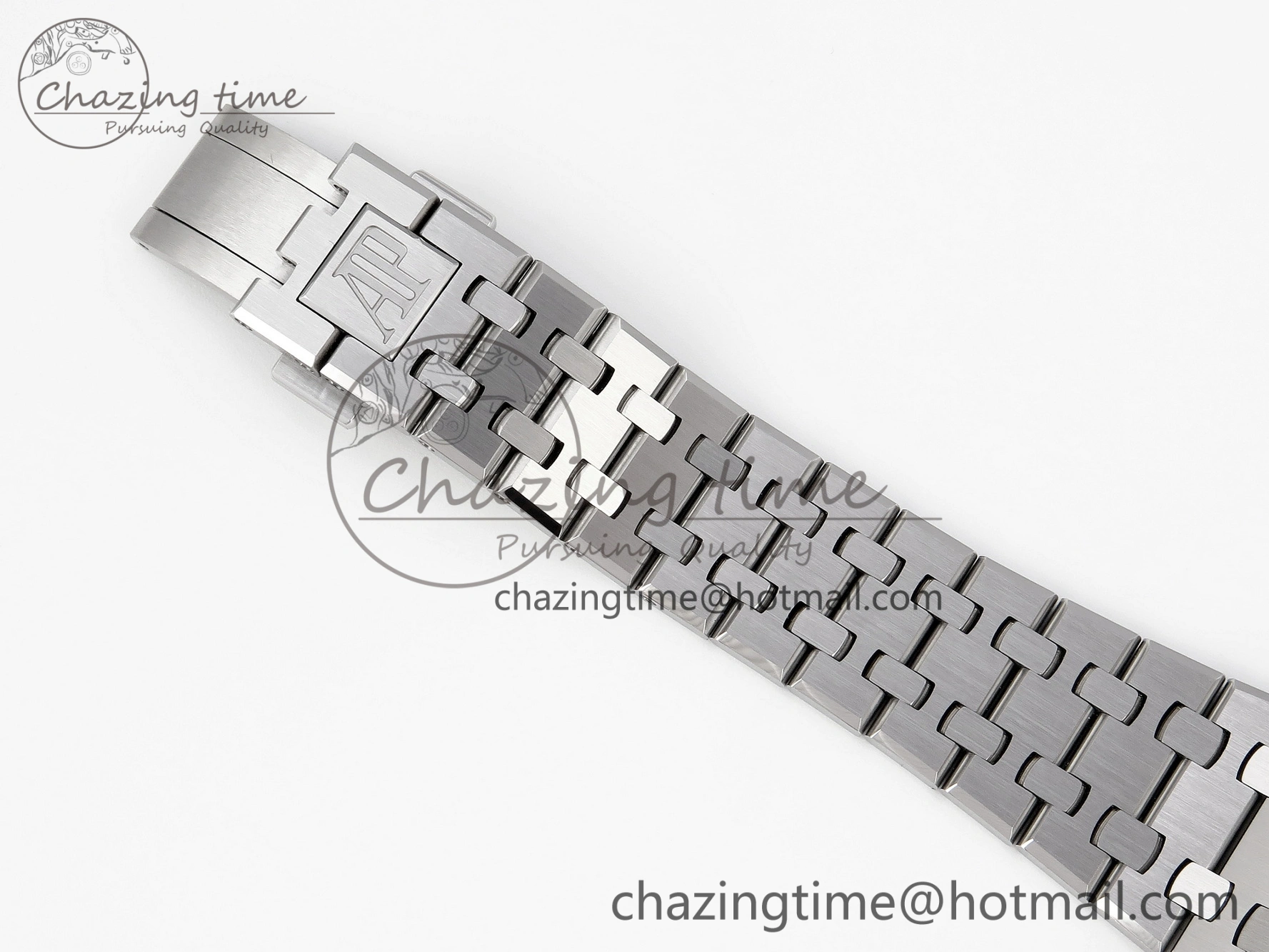 Lightweight Royal Oak 37mm 15450 SS APSF 1:1 Best Edition Blue Textured Dial on SS Bracelet SA3120 Super Clone 4565
