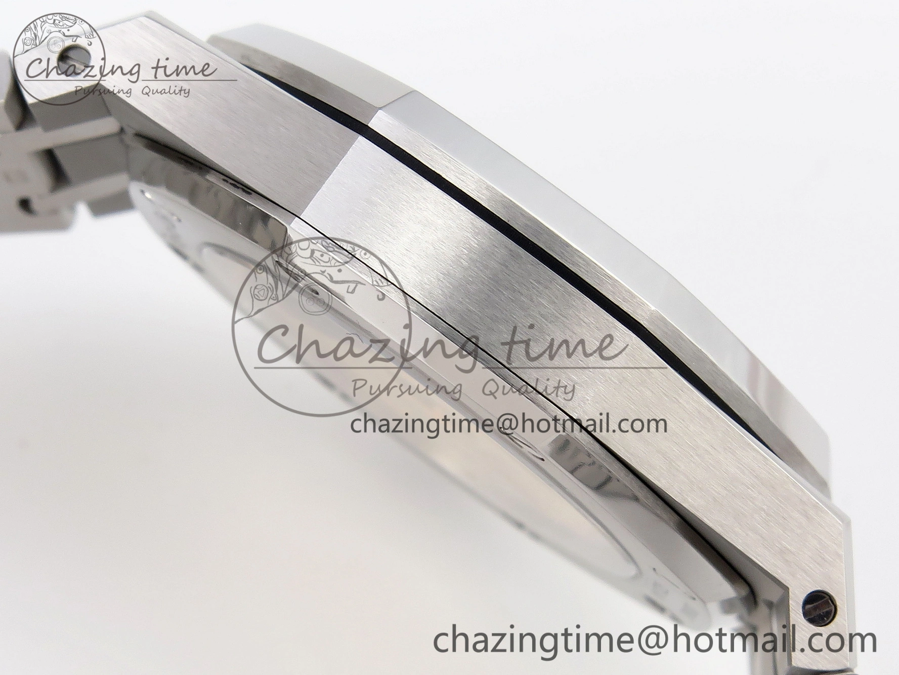 Sustainable Royal Oak 37mm 15450 SS APSF 1:1 Best Edition Gray Textured Dial on SS Bracelet SA3120 Super Clone 4568