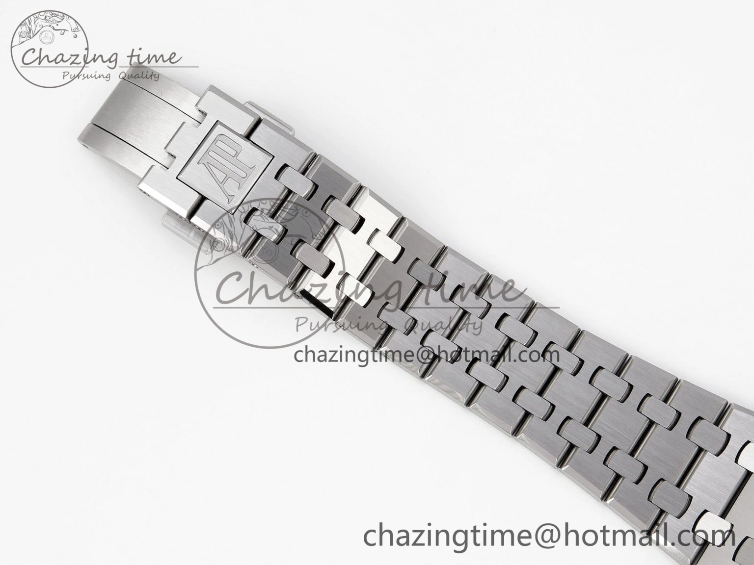 Sustainable Royal Oak 37mm 15450 SS APSF 1:1 Best Edition Gray Textured Dial on SS Bracelet SA3120 Super Clone 4568