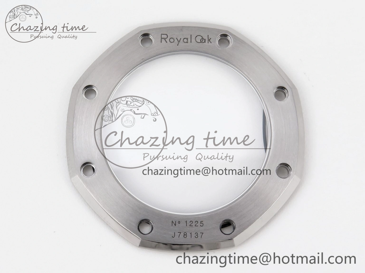 Thermal Royal Oak 37mm 15450 SS APSF 1:1 Best Edition White Textured Dial on SS Bracelet SA3120 Super Clone 4567