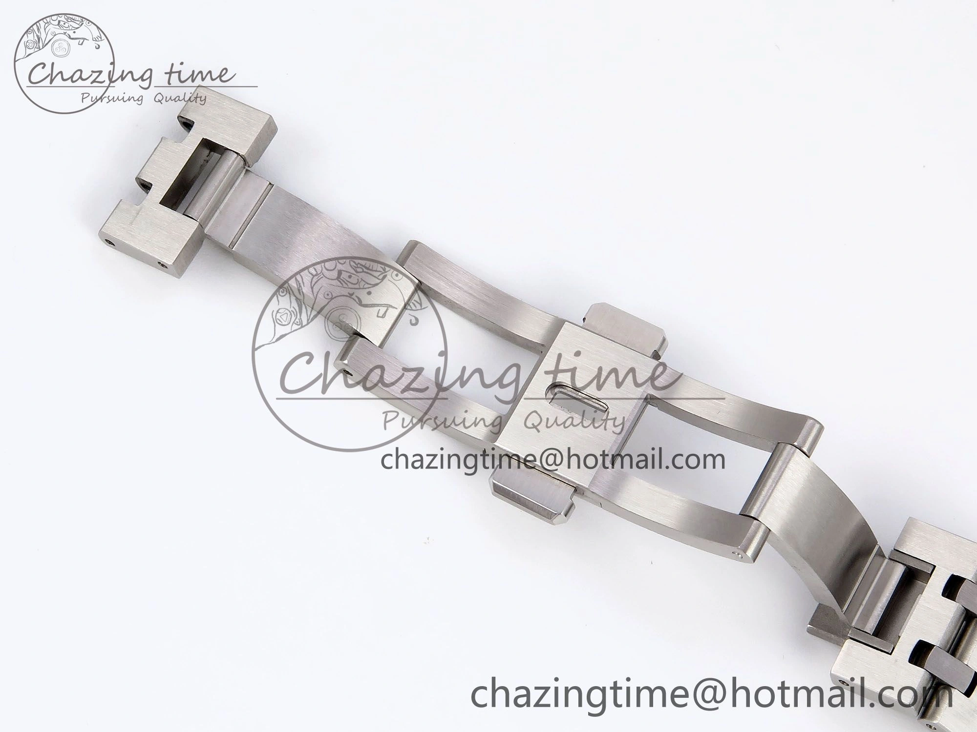Royal Oak 37mm 15450 SS Diamonds Bezel IPF Best Edition Gray Dial on SS Bracelet SA3120 Super Clone OnTrend 4414