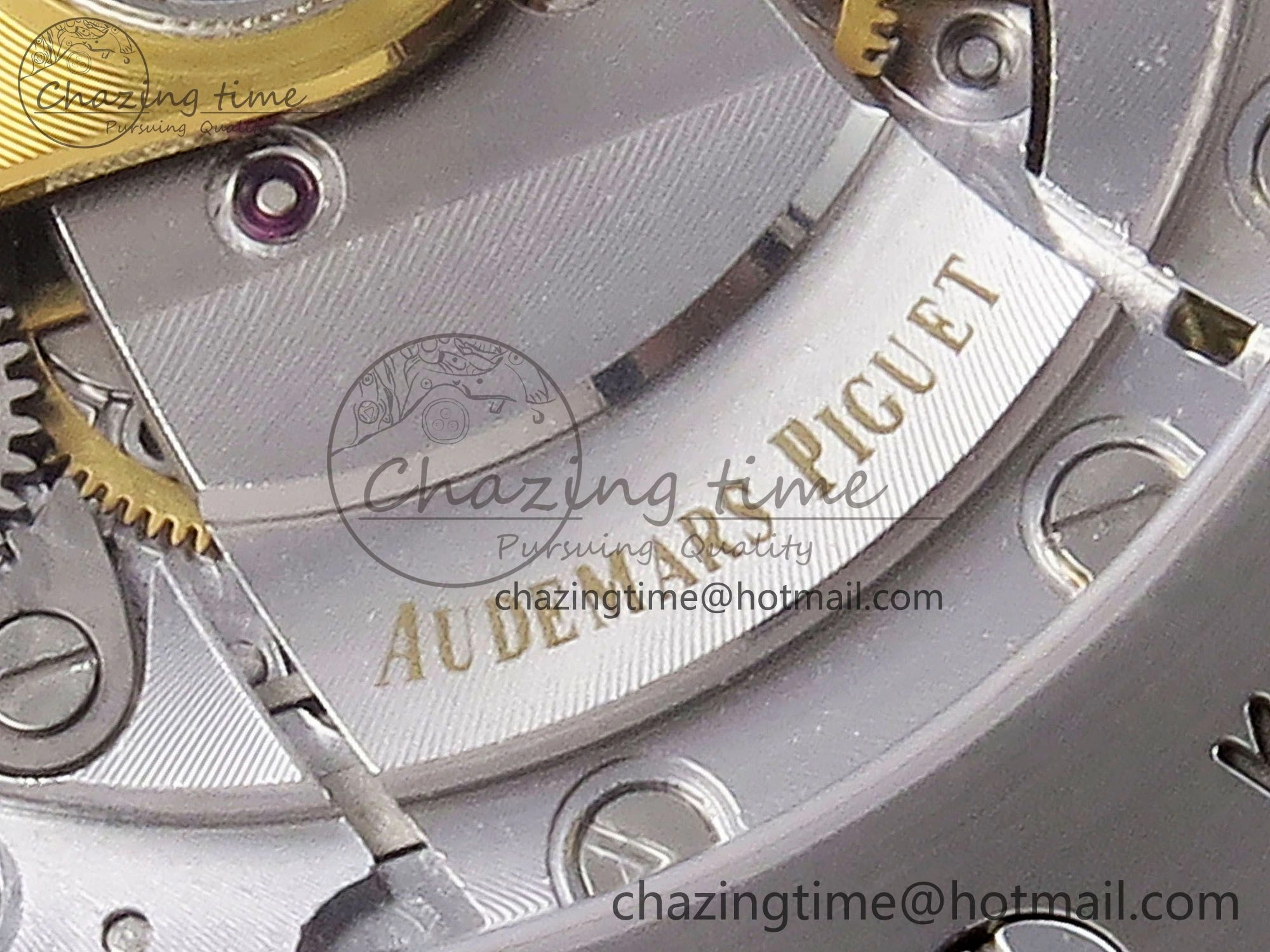 Royal Oak 37mm 15450 SS Diamonds Bezel IPF Best Edition Gray Dial on SS Bracelet SA3120 Super Clone OnTrend 4414
