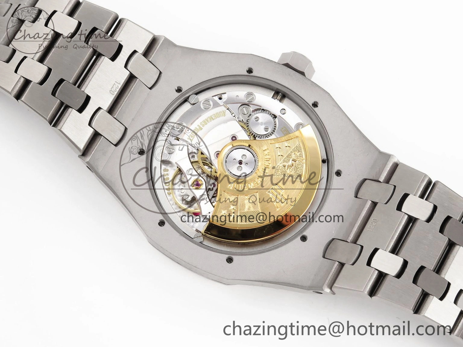 Contemporary Royal Oak 37mm 15450 SS IPF Best Edition Blue Dial on SS Bracelet SA3120 Super Clone 4563