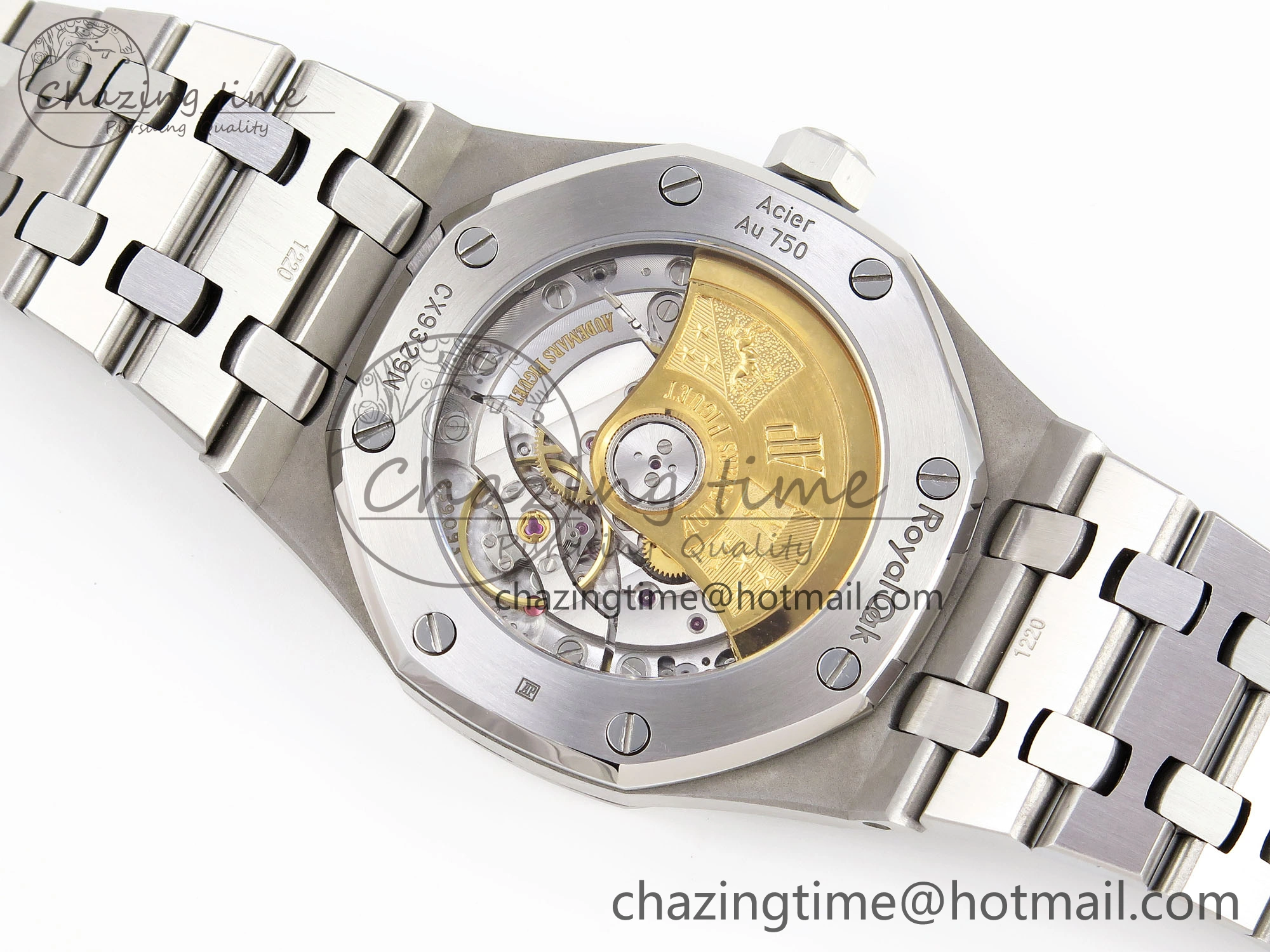 Royal Oak 37mm 15450 SS IPF Best Edition Gray Dial on SS Bracelet SA3120 Super Clone FreshLook 4560