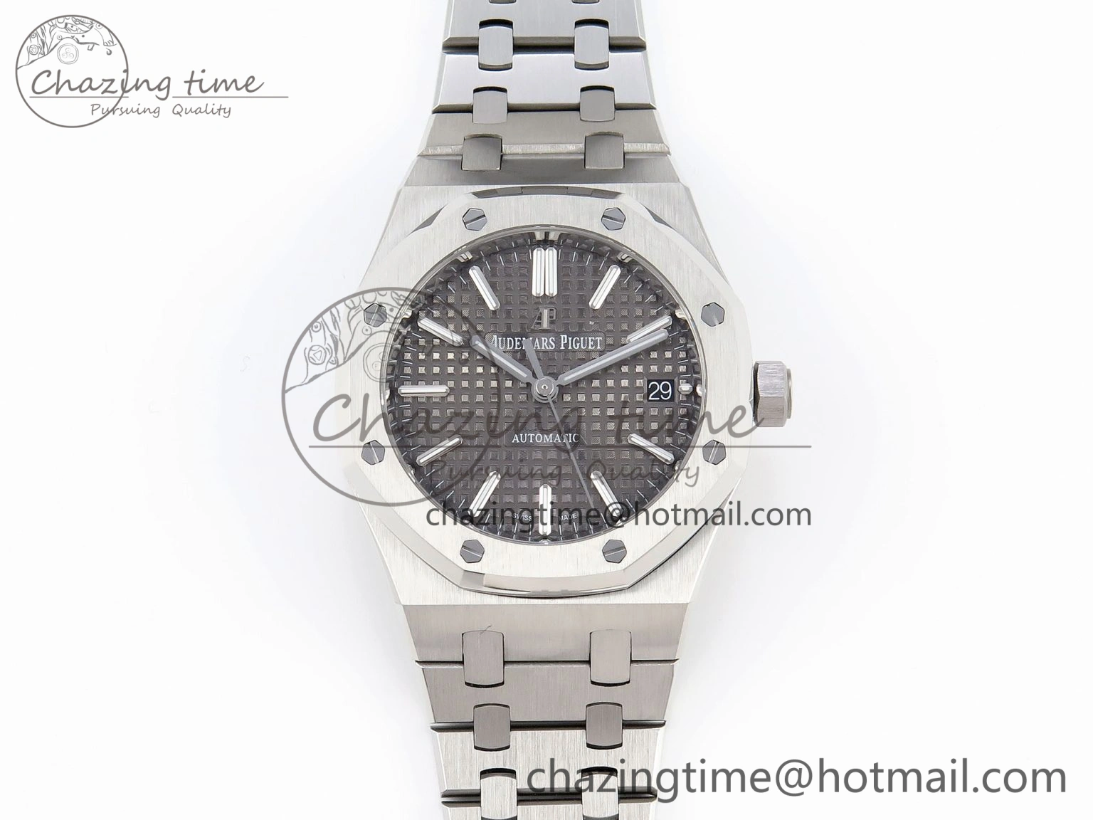 Royal Oak 37mm 15450 SS IPF Best Edition Gray Dial on SS Bracelet SA3120 Super Clone FreshLook 4560