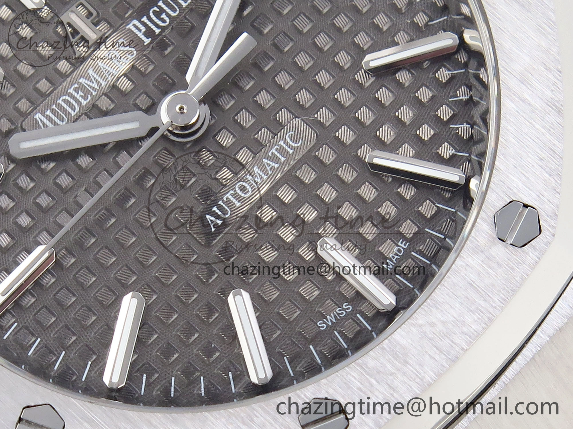 Royal Oak 37mm 15450 SS IPF Best Edition Gray Dial on SS Bracelet SA3120 Super Clone FreshLook 4560