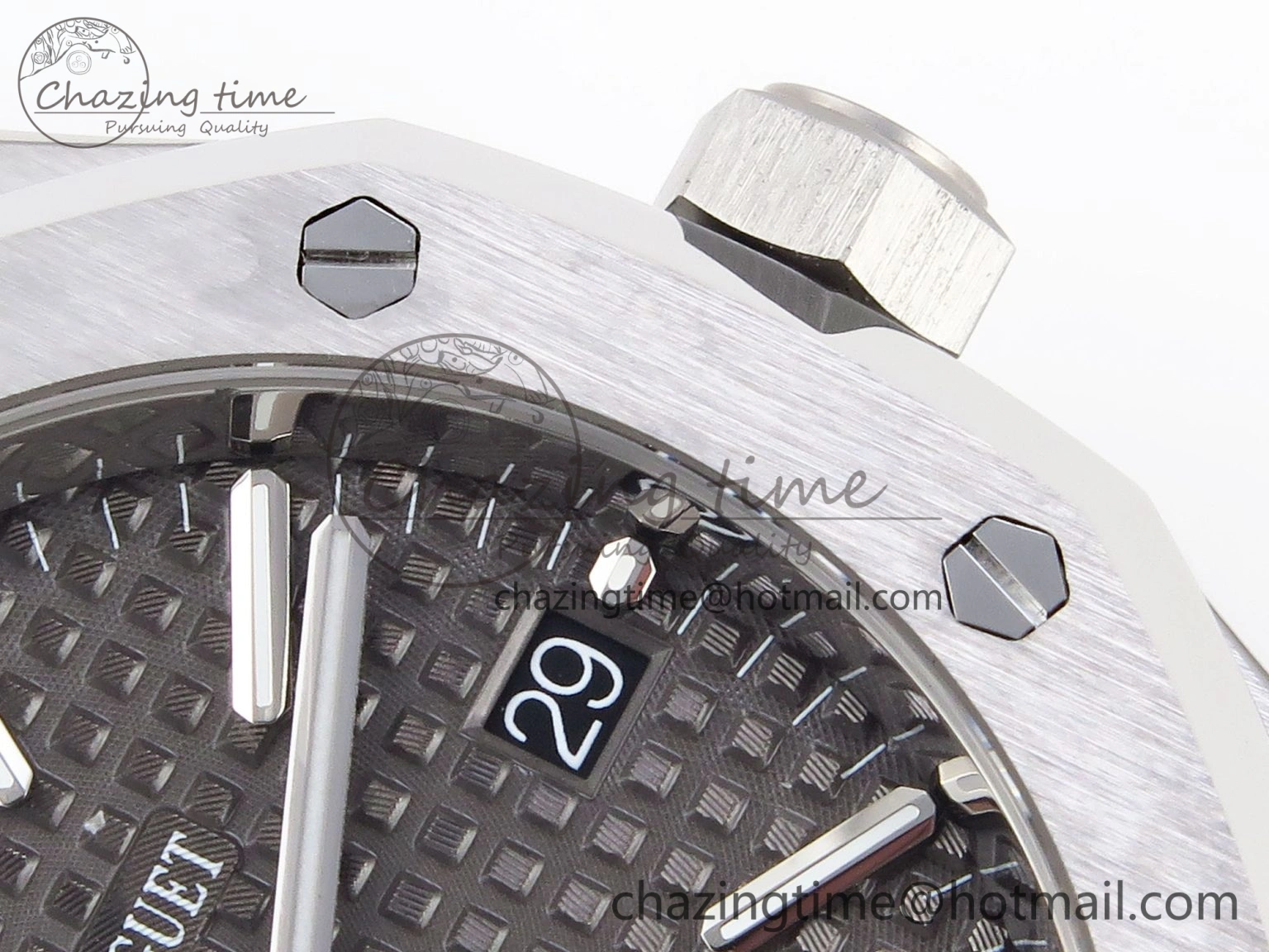 Royal Oak 37mm 15450 SS IPF Best Edition Gray Dial on SS Bracelet SA3120 Super Clone FreshLook 4560