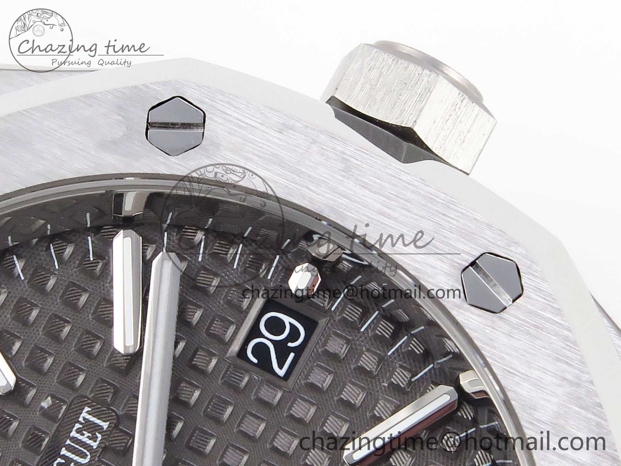 Royal Oak 37mm 15450 SS IPF Best Edition Gray Dial on SS Bracelet SA3120 Super Clone FreshLook 4560