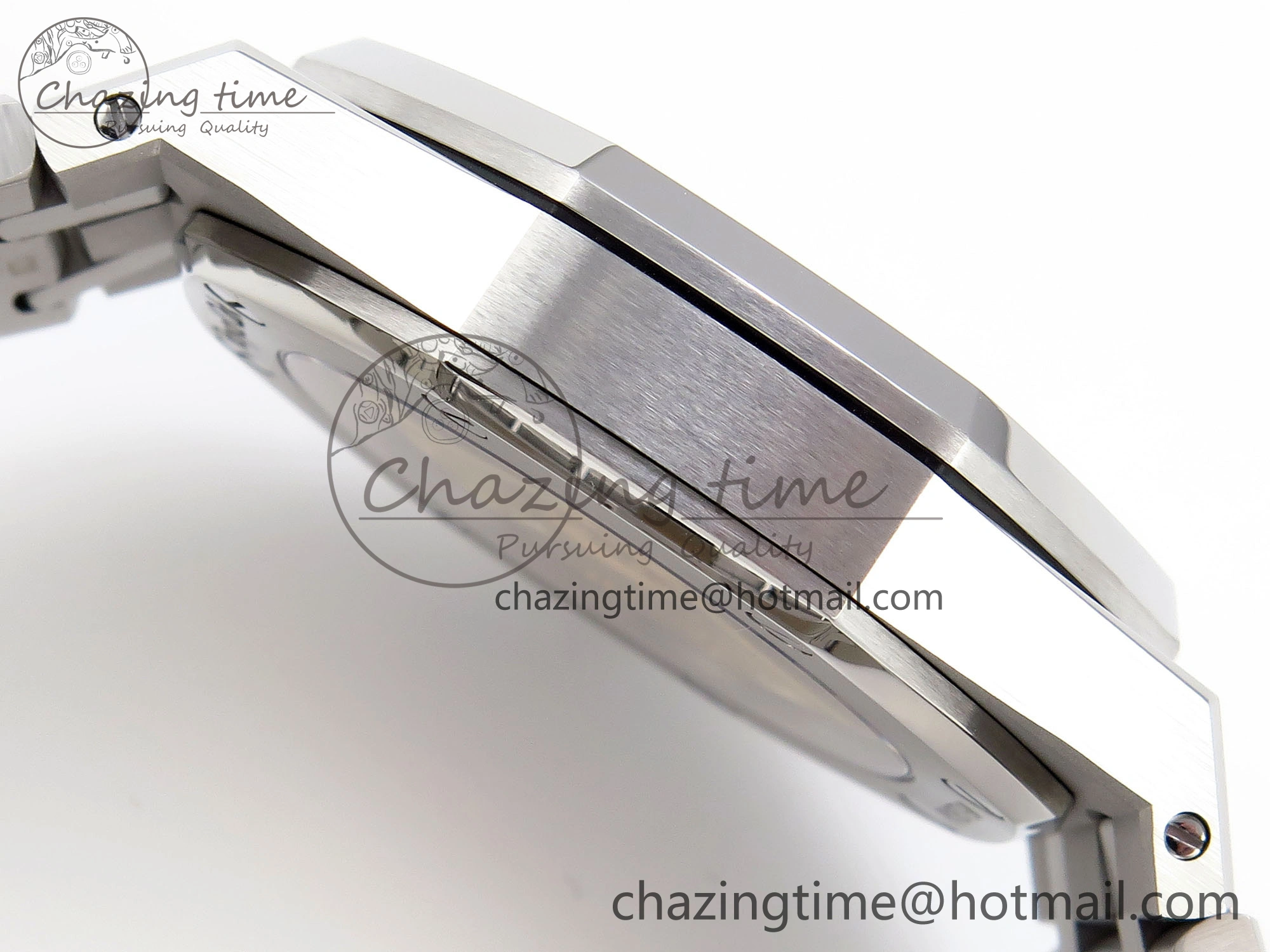 HighPerformance Royal Oak 37mm 15450 SS IPF Best Edition White Dial on SS Bracelet SA3120 Super Clone 4561