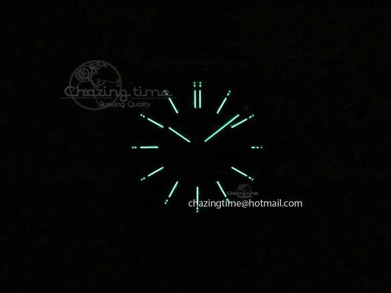 Neat Royal Oak 37mm 15450 SS JF 1:1 Best Edition Black Dial On Black Leather Strap A 5060