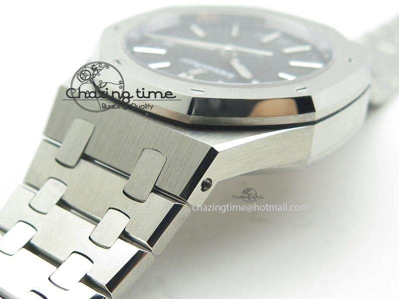Comfortable Royal Oak 37mm 15450 SS JF 1:1 Best Edition Black Dial On SS Bracelet A 5098