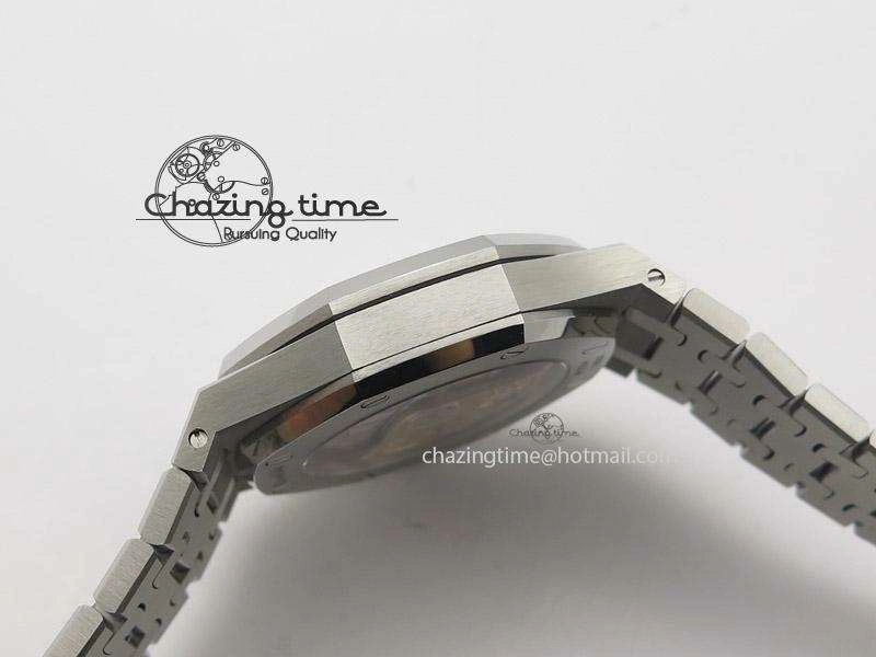Comfortable Royal Oak 37mm 15450 SS JF 1:1 Best Edition Black Dial On SS Bracelet A 5098
