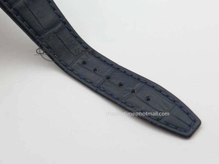 Royal Oak 37mm 15450 SS JF 1:1 Best Edition Blue Dial On Blue Leather Strap A Trendy 5062