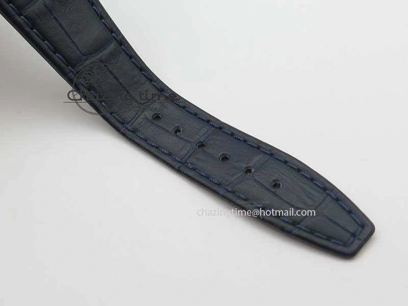 Royal Oak 37mm 15450 SS JF 1:1 Best Edition Blue Dial On Blue Leather Strap A Trendy 5062