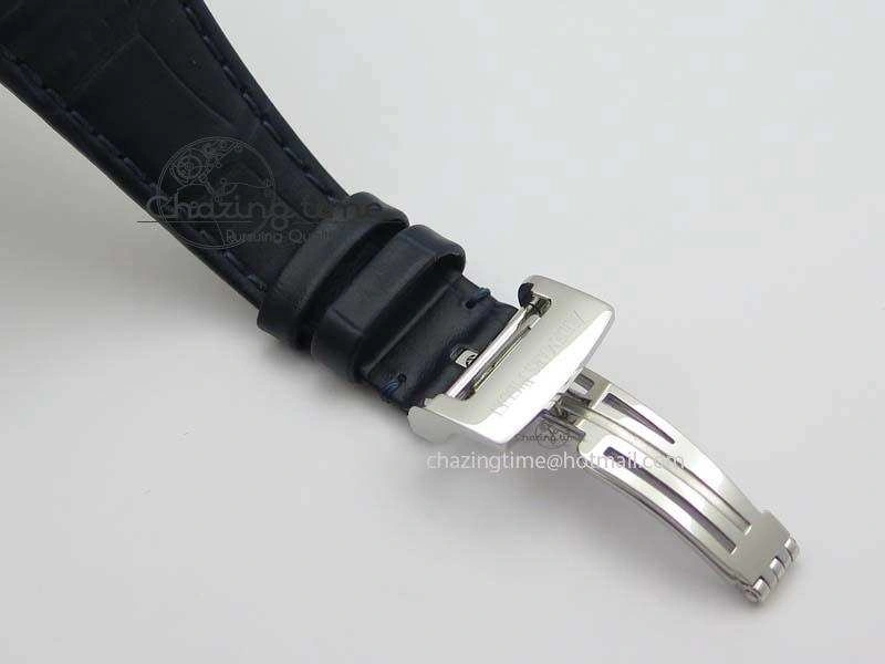 Royal Oak 37mm 15450 SS JF 1:1 Best Edition Blue Dial On Blue Leather Strap A Trendy 5062