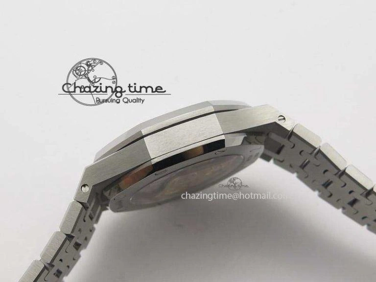 Lightweight Royal Oak 37mm 15450 SS JF 1:1 Best Edition Blue Dial On SS Bracelet A 5096