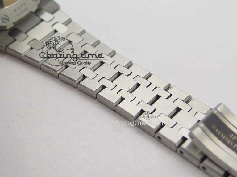 Lightweight Royal Oak 37mm 15450 SS JF 1:1 Best Edition Blue Dial On SS Bracelet A 5096