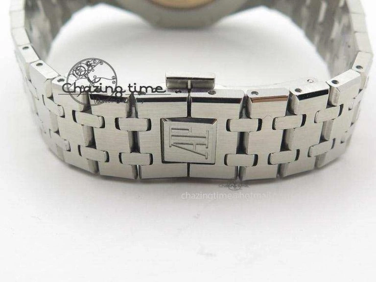 Lightweight Royal Oak 37mm 15450 SS JF 1:1 Best Edition Blue Dial On SS Bracelet A 5096