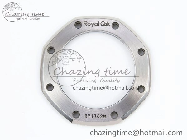 Royal Oak 37mm 15450 SS ZF 1:1 Best Edition Gray Textured Dial on SS Bracelet SA3120 Super Clone Contemporary 4443