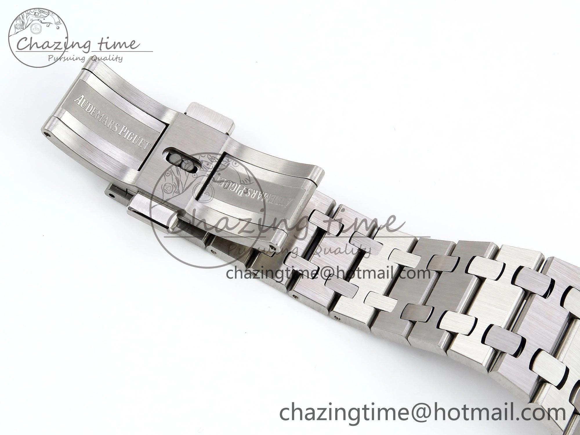 Royal Oak 37mm 15450 SS ZF 1:1 Best Edition Gray Textured Dial on SS Bracelet SA3120 Super Clone Contemporary 4443