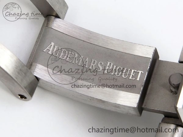 Royal Oak 37mm 15450 SS ZF 1:1 Best Edition Gray Textured Dial on SS Bracelet SA3120 Super Clone Contemporary 4443