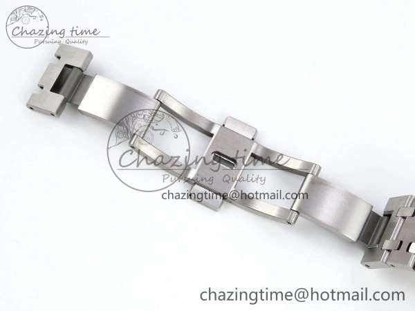 Royal Oak 37mm 15450 SS ZF 1:1 Best Edition Gray Textured Dial on SS Bracelet SA3120 Super Clone Contemporary 4443