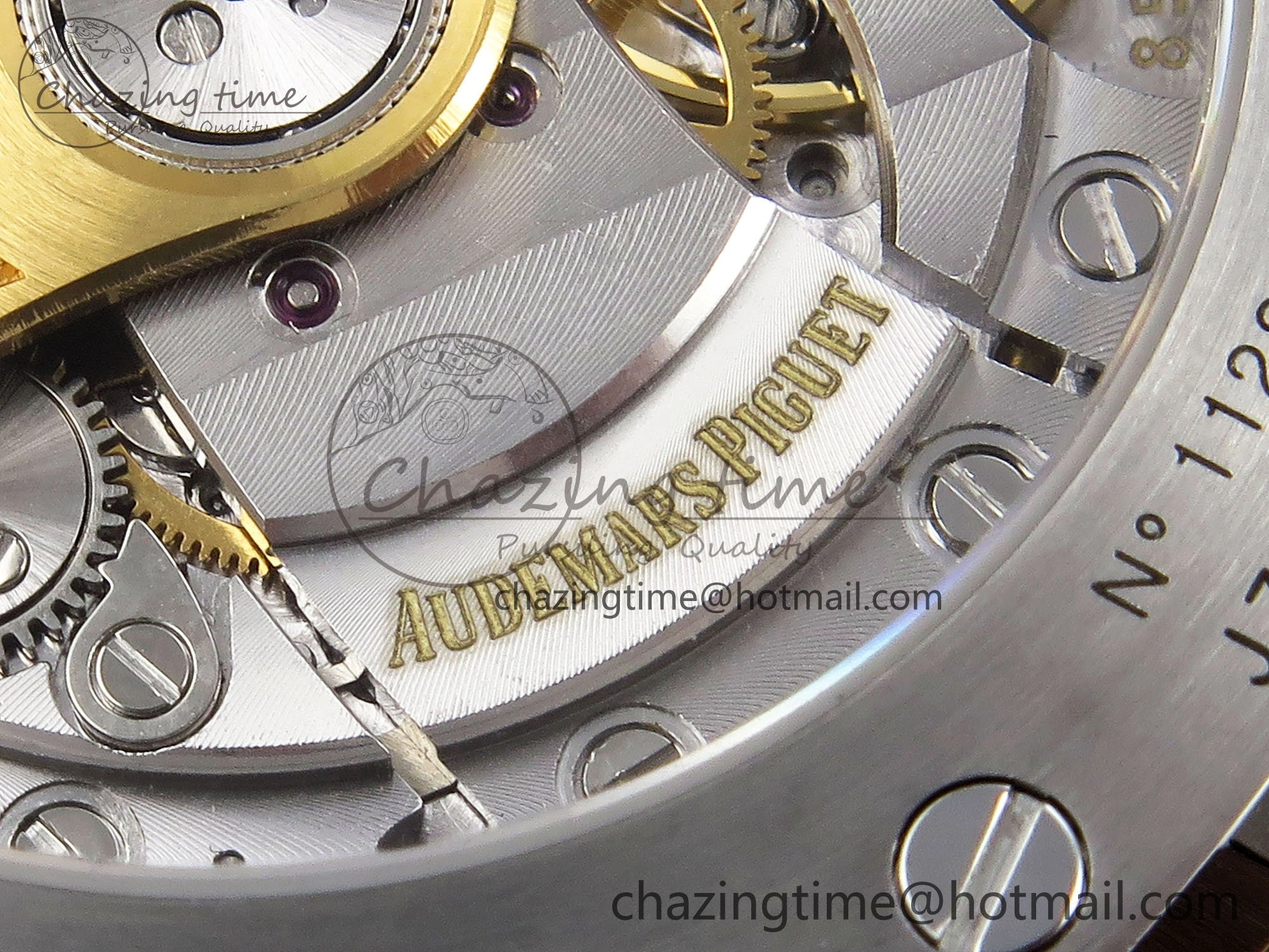 Royal Oak 37mm 15450 SS RG APSF 1:1 Best Edition White Textured Dial on SS RG Bracelet SA3120 Super Clone Vibrant 4458