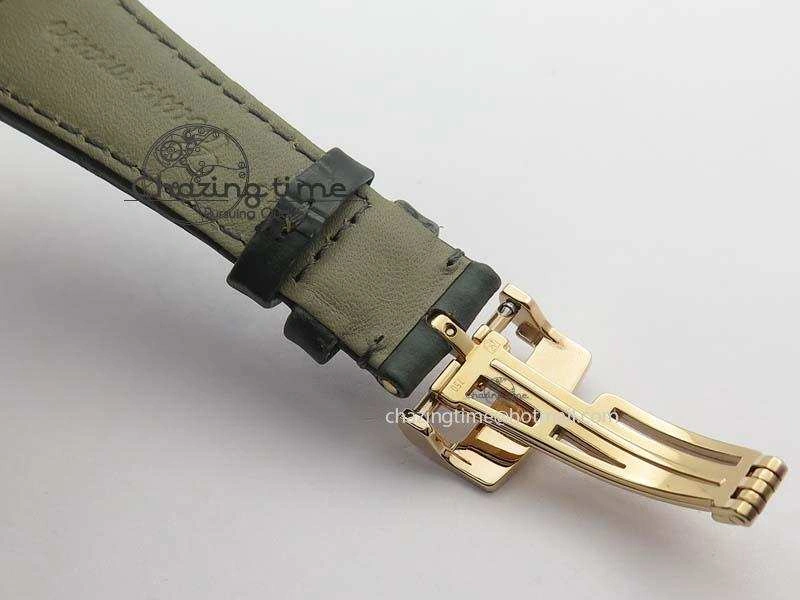 MoistureWicking Royal Oak 37mm 15452 RG Full Paved Diamonds JF 1:1 Best Edition Diamonds Dial On Leather Strap A 5031