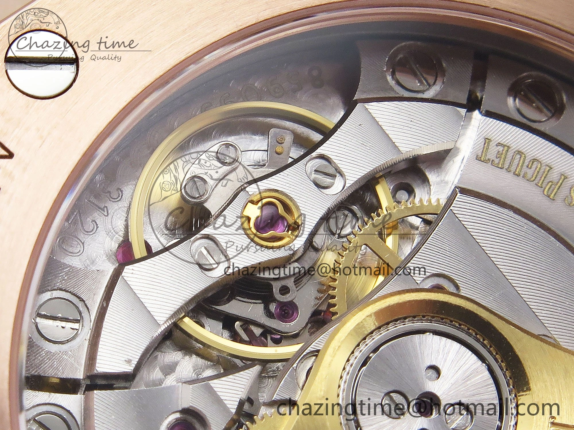 Cozy Royal Oak 37mm 15454 Frosted RG APSF 1:1 Best Edition RG Textured Dial on Frosted RG Bracelet SA3120 Super Clone 4462