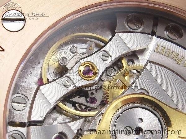 Seasonal Royal Oak 37mm 15454 Frosted RG APSF 1:1 Best Edition White Textured Dial on Frosted RG Bracelet SA3120 Super Clone 4463