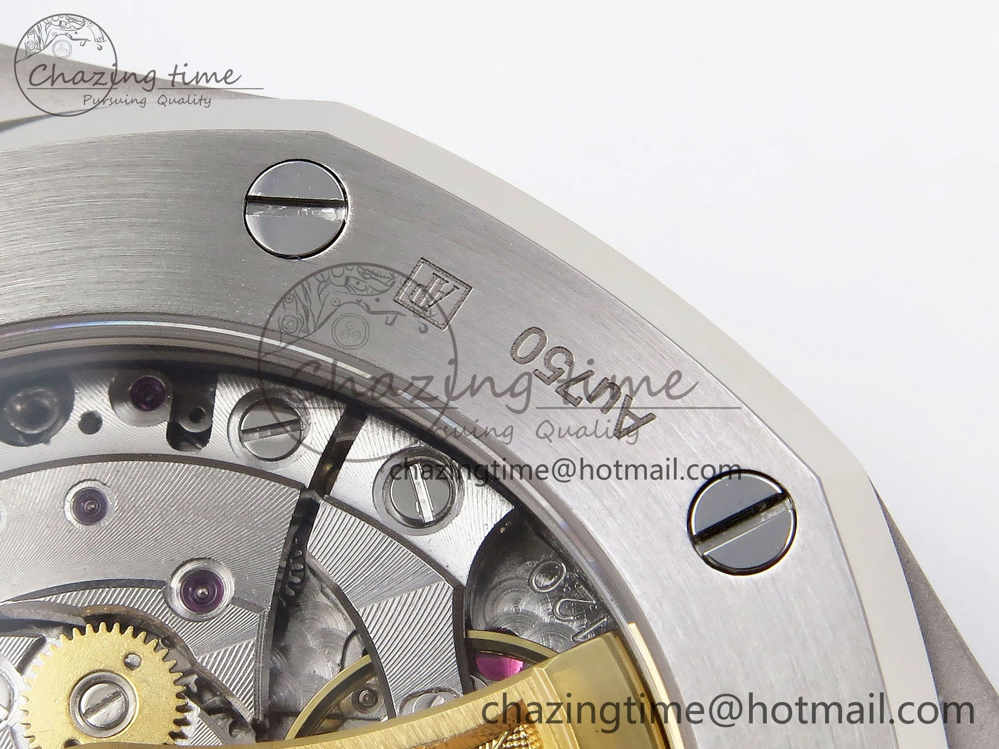 Soft Royal Oak 37mm 15454 Frosted SS APSF 1:1 Best Edition Black Textured Dial on Frosted SS Bracelet SA3120 Super Clone 4461