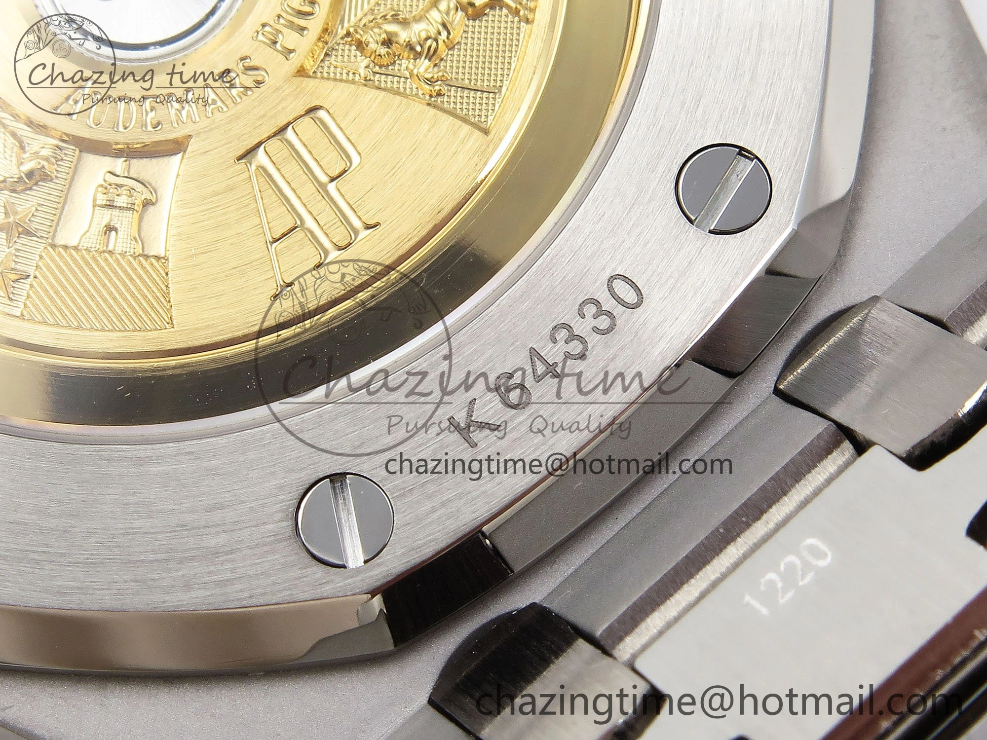 Soft Royal Oak 37mm 15454 Frosted SS APSF 1:1 Best Edition Black Textured Dial on Frosted SS Bracelet SA3120 Super Clone 4461