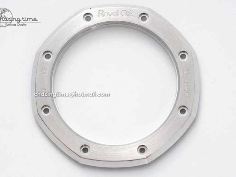 Royal Oak 39mm 15202 SS BF 1:1 Best Edition White Textured Dial on SS Bracelet A RelaxedFit 4578