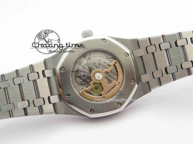 FastDry Royal Oak 39mm 15202 SS Black Dial On SS Bracelet MIYOTA 5009