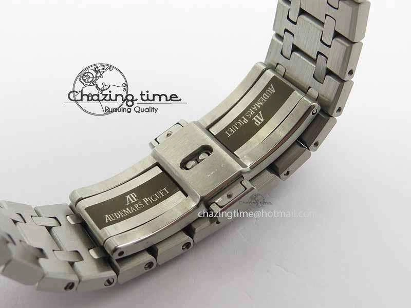 Royal Oak 39mm 15202 SS Blue Dial On SS Bracelet MIYOTA Sophisticated 5010