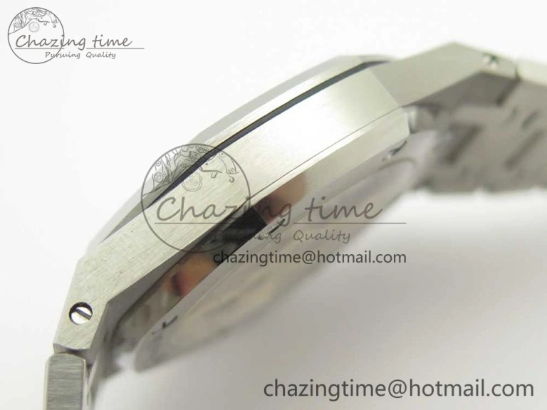Royal Oak 39mm 15202 SS JF 1:1 Best Edition Blue Textured Dial on SS Bracelet A SportInspired 4897