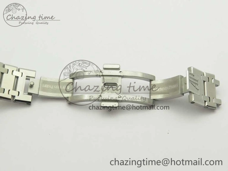 Royal Oak 39mm 15202 SS JF 1:1 Best Edition Blue Textured Dial on SS Bracelet A SportInspired 4897