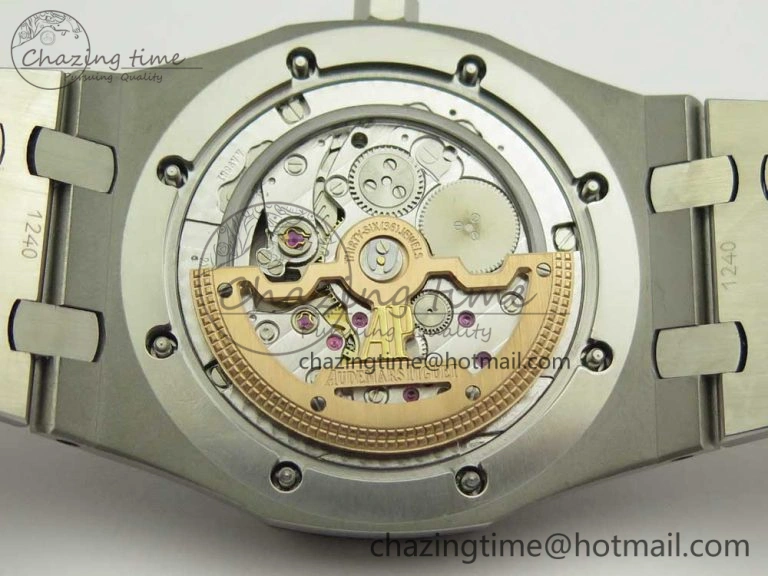 Royal Oak 39mm 15202 SS JF 1:1 Best Edition Blue Textured Dial on SS Bracelet A SportInspired 4897