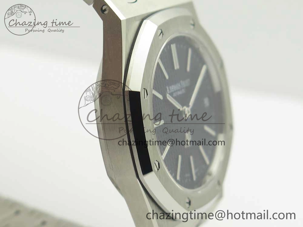Royal Oak 39mm 15202 SS JF 1:1 Best Edition Blue Textured Dial on SS Bracelet A SportInspired 4897