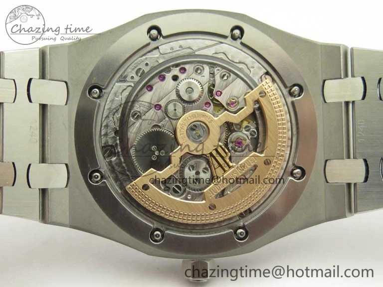 Royal Oak 39mm 15202 SS JF 1:1 Best Edition Blue Textured Dial on SS Bracelet A SportInspired 4897