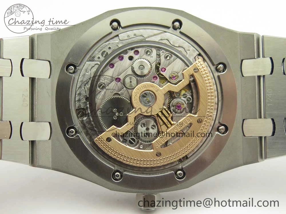 Royal Oak 39mm 15202 SS JF 1:1 Best Edition Blue Textured Dial on SS Bracelet A SportInspired 4897