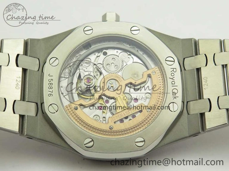 Royal Oak 39mm 15202 SS JF 1:1 Best Edition Blue Textured Dial on SS Bracelet A SportInspired 4897