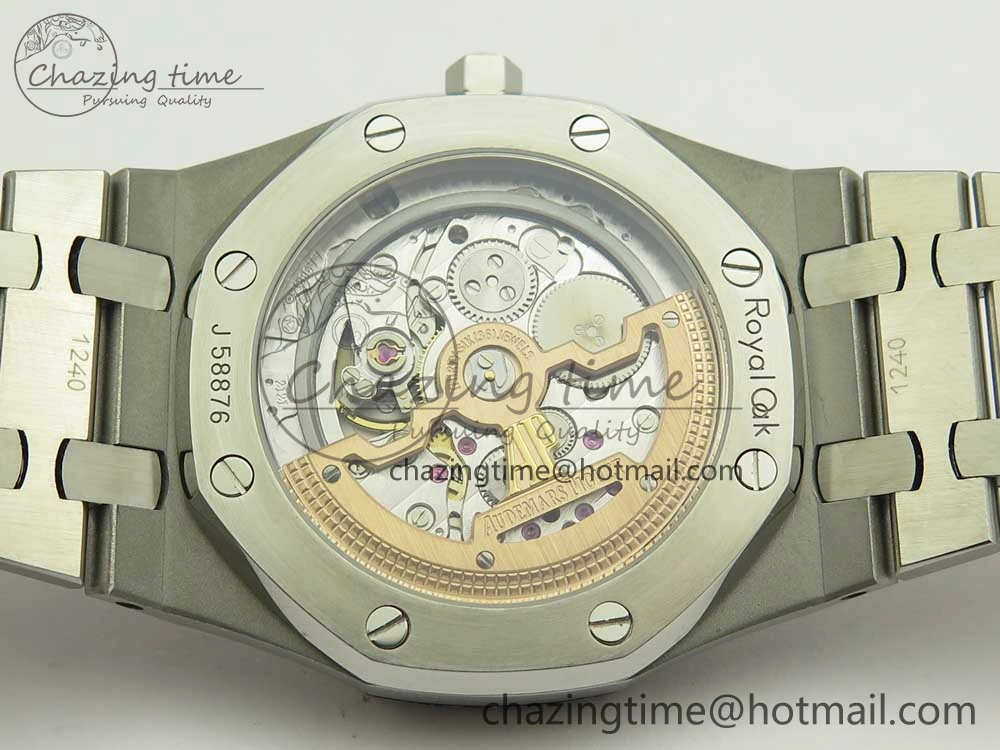 Royal Oak 39mm 15202 SS JF 1:1 Best Edition Blue Textured Dial on SS Bracelet A SportInspired 4897