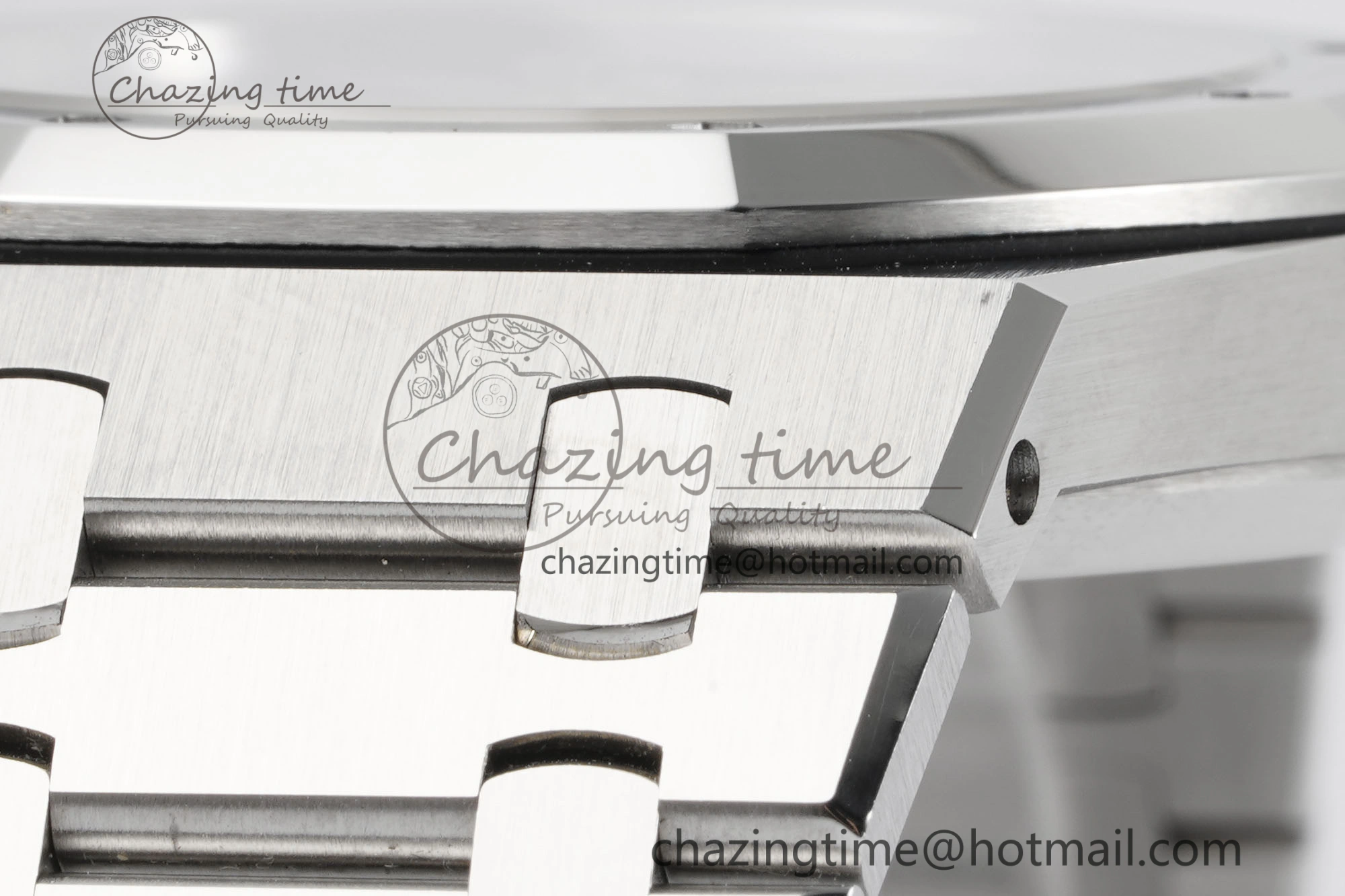 Refined Royal Oak 39mm 15202 SS JJF 1:1 Best Edition Blue Textured Dial on SS Bracelet A 4632