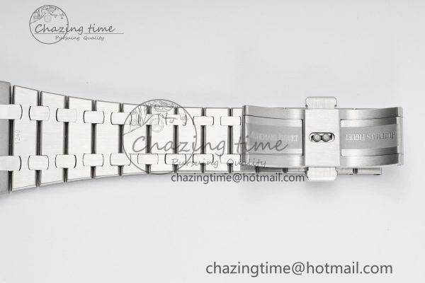 Refined Royal Oak 39mm 15202 SS JJF 1:1 Best Edition Blue Textured Dial on SS Bracelet A 4632