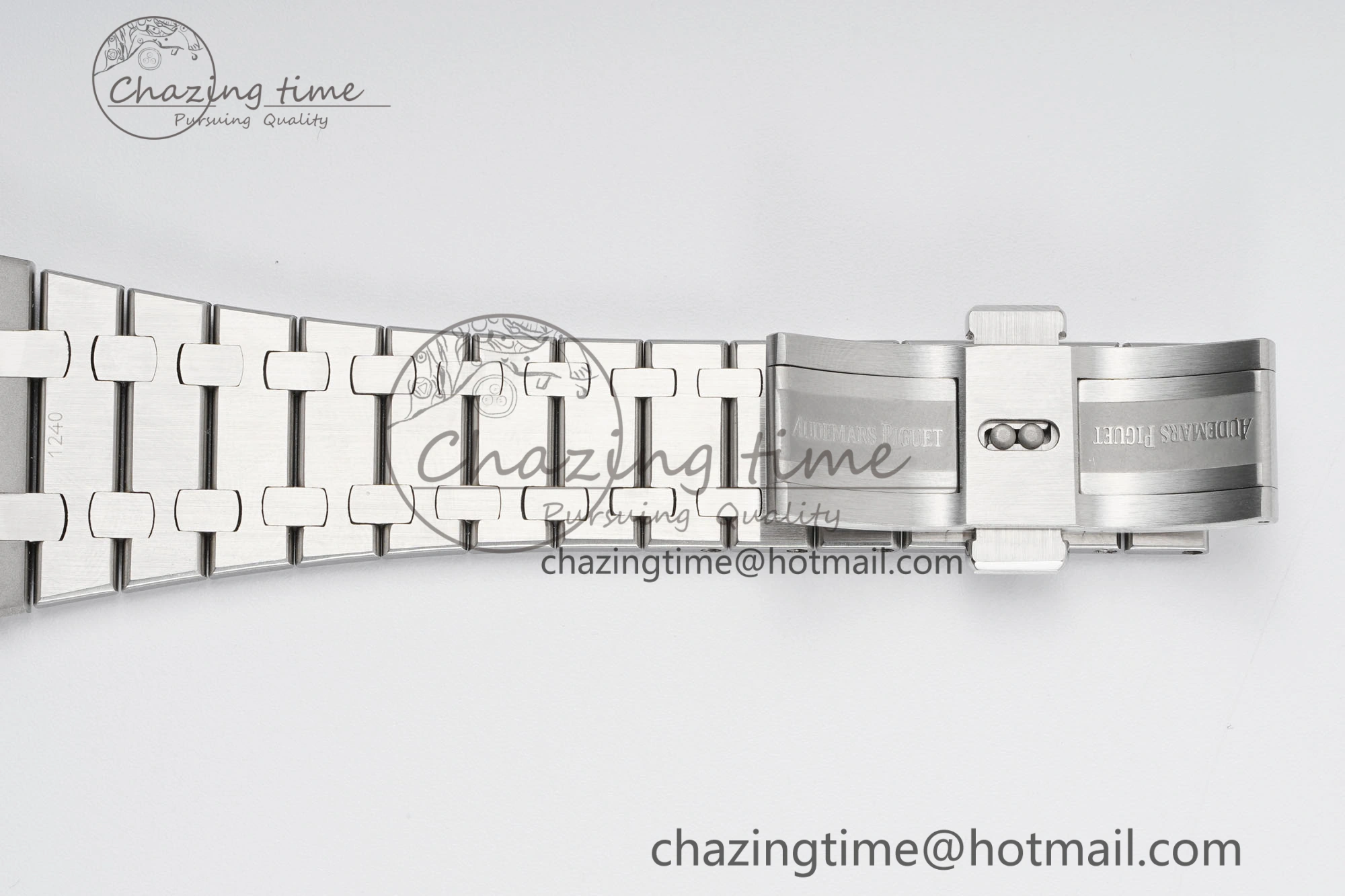 Refined Royal Oak 39mm 15202 SS JJF 1:1 Best Edition Blue Textured Dial on SS Bracelet A 4632